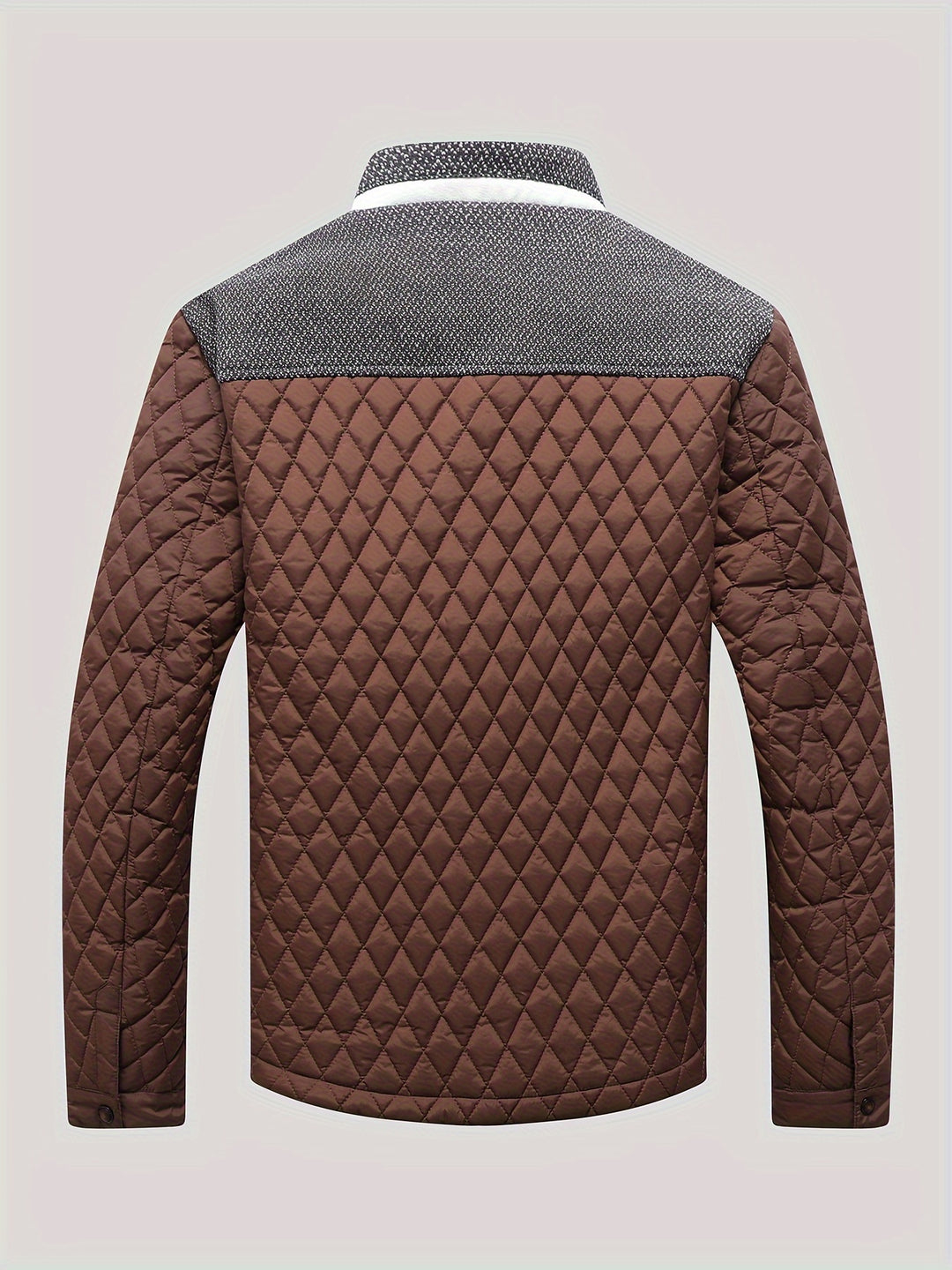 Bauluvio - Winddichte Jacke mit Argyle-Muster