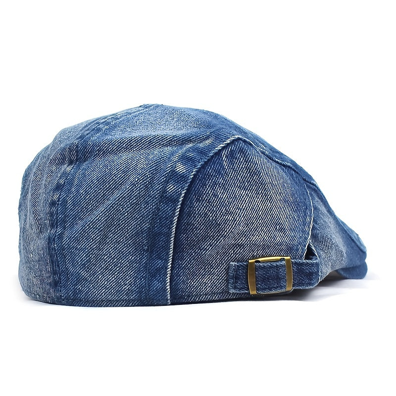 Bauluvio - Einfache Mode Retro Denim Cap