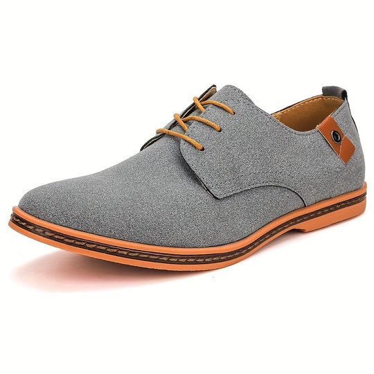 Bauluvio - Herren-Wildleder-Oxford-Schuhe