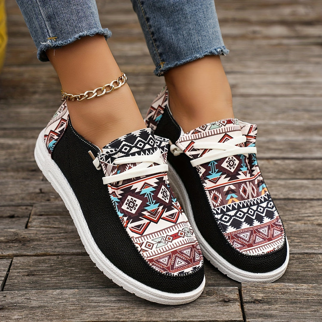 Bauluvio - Tribal Muster Canvas Schuhe