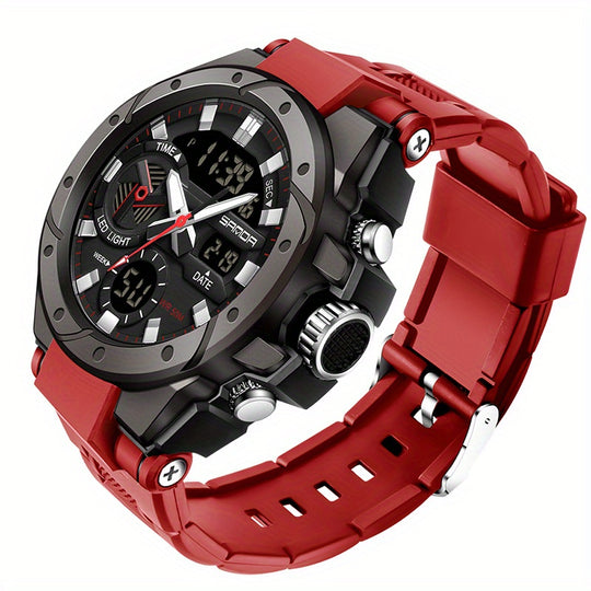 Bauluvio - Herren-Sport-Outdoor-Uhr