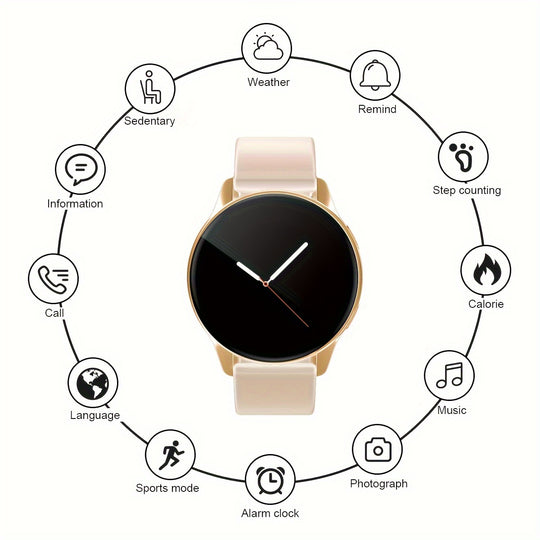 Bauluvio - Multifunktionale digitale Smartwatch