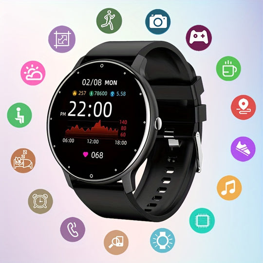 Bauluvio - Unisex-Fitness-Smartwatch