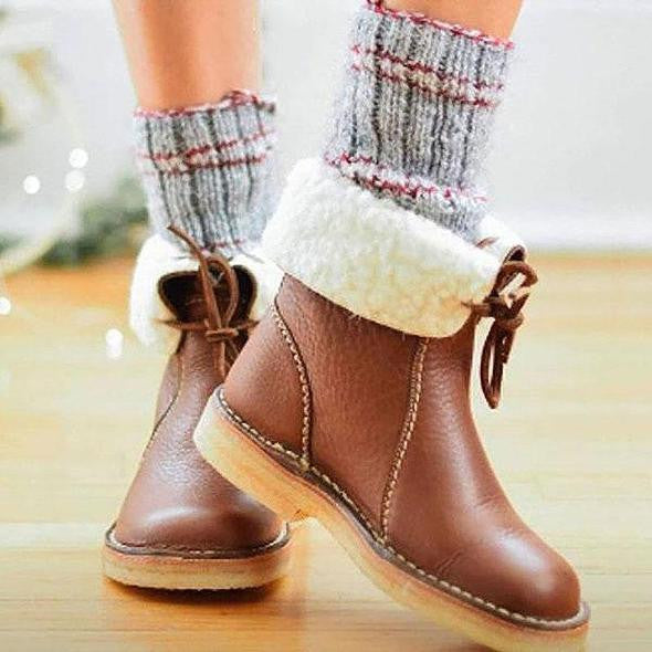 Bauluvio - Vintage-Schneestiefel für Frauen