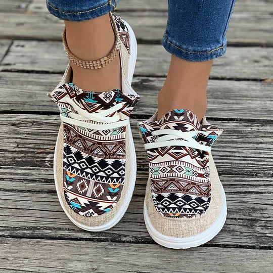 Bauluvio - Tribal Muster Canvas Schuhe