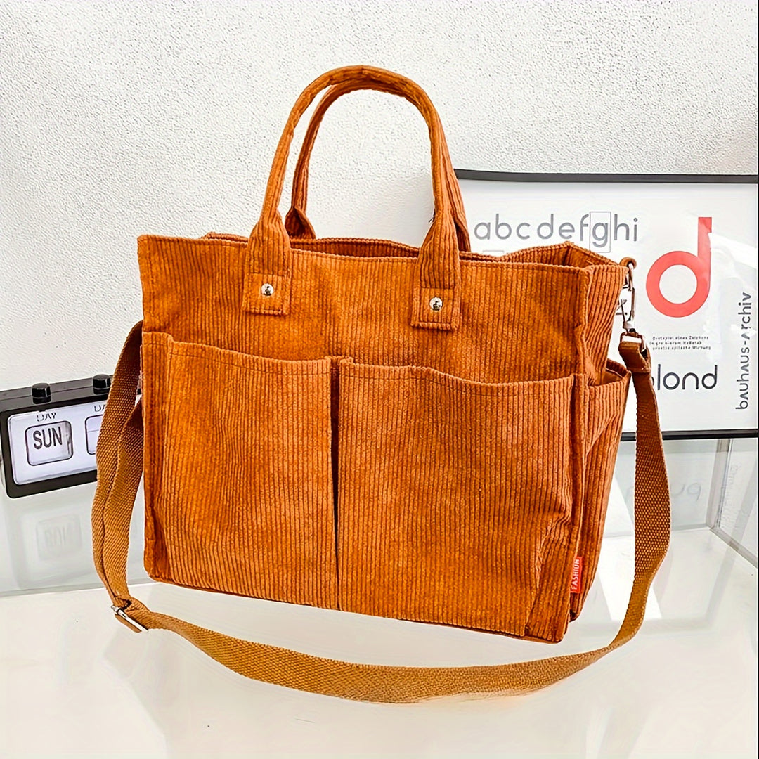 Bauluvio - Corduroy Hobo Bag für Frauen