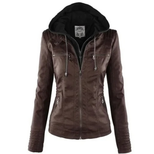 Bauluvio - Damen Lederjacke