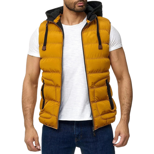 Bauluvio - Spring Bodywarmer mit abnehmbarer Kapuze für Männer