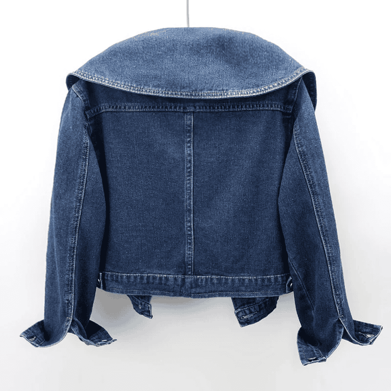 Bauluvio - Schmeichelhafte klassische Denim-Jacke