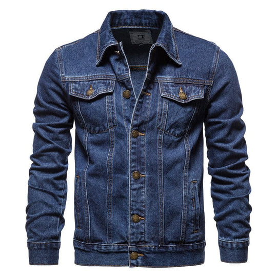 Bauluvio - Denim Reverse Rider Jacke für Männer