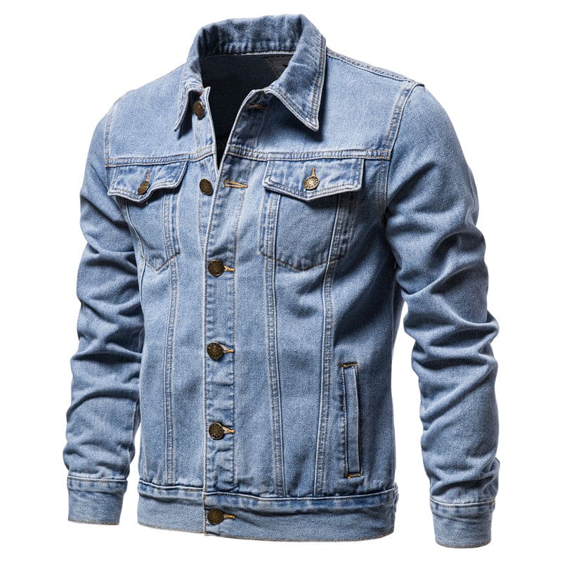 Bauluvio - Denim Reverse Rider Jacke für Männer