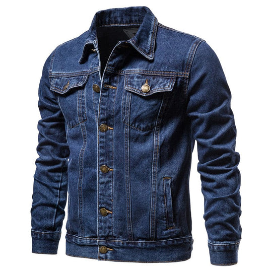 Bauluvio - Denim Reverse Rider Jacke für Männer