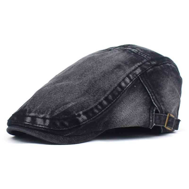 Bauluvio - Einfache Mode Retro Denim Cap