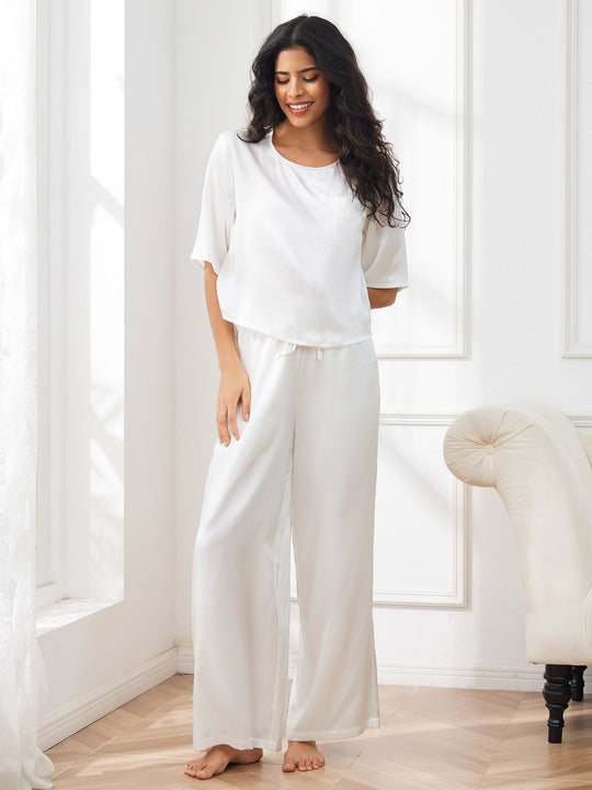 Bauluvio - Elegantes Pyjama-Set aus Seide