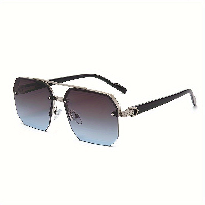 Bauluvio - Vintage Double Lens Sonnenbrille für Frauen