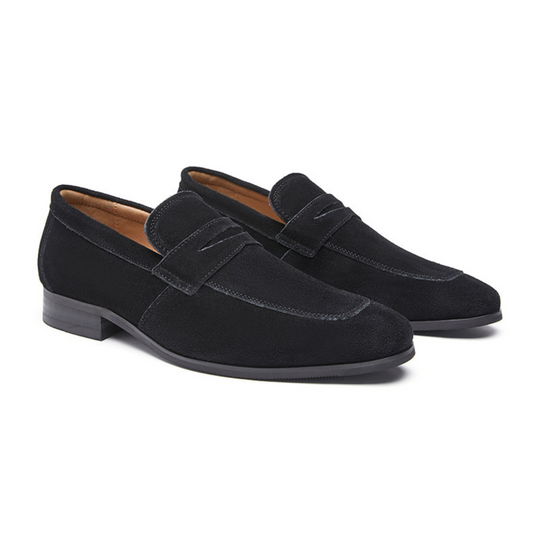 Bauluvio - Casual Wildleder Riemen Loafers für Männer