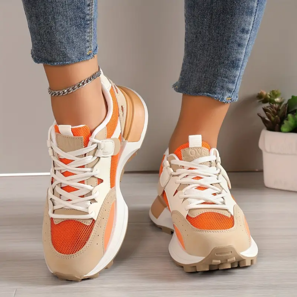 Bauluvio - Color-Block Sneakers für Damen