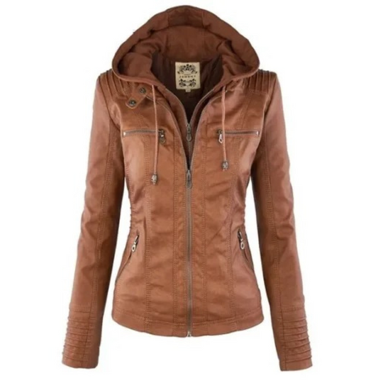 Bauluvio - Damen Lederjacke