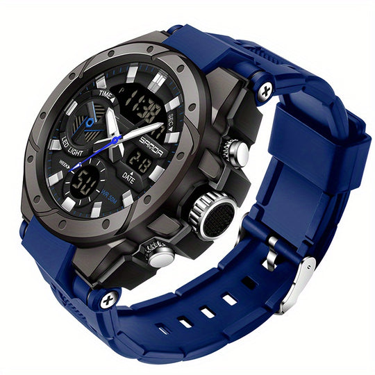 Bauluvio - Herren-Sport-Outdoor-Uhr