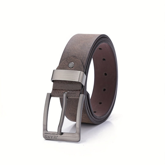 Bauluvio - Pin Buckle Ledergürtel für Männer