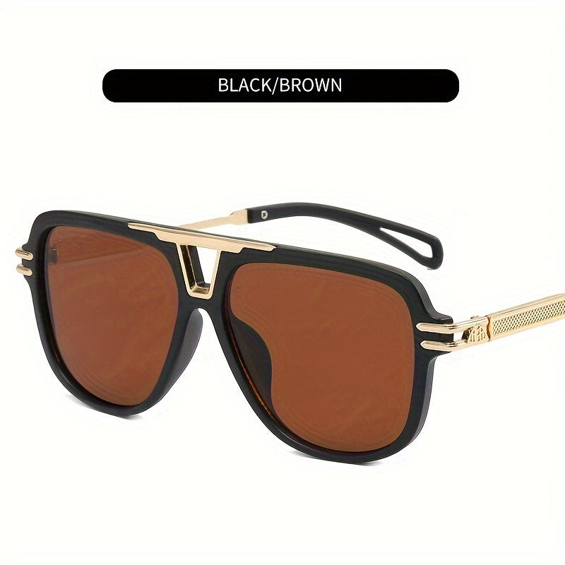 Bauluvio - Herren Metallbügel Outdoor-Modebrille