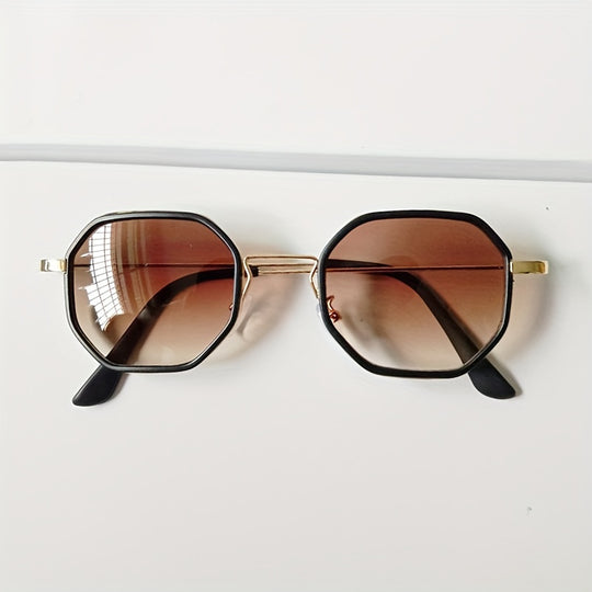 Bauluvio - Ombre Polygon Retro-Sonnenbrille