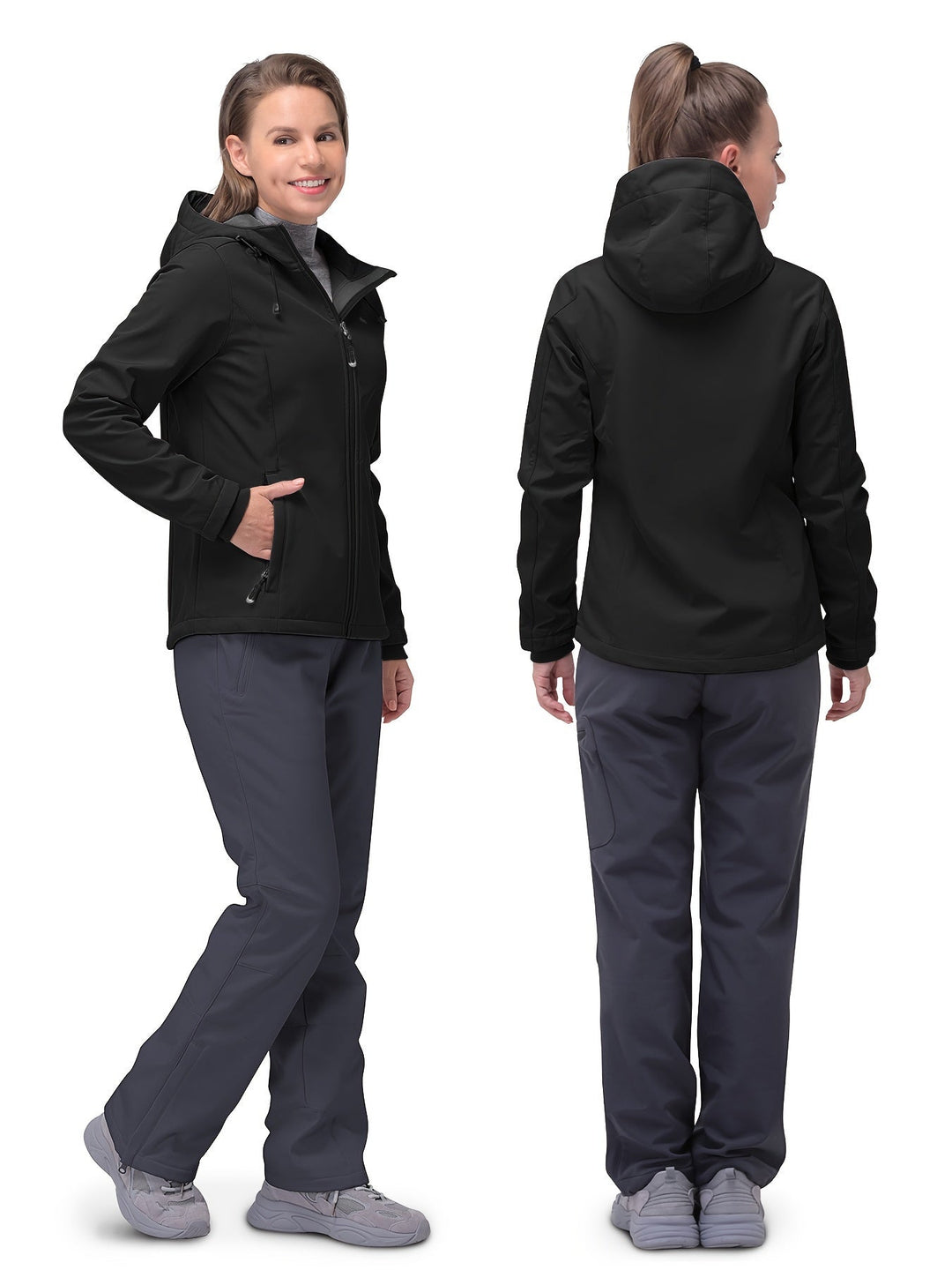 Bauluvio - Winddichte Softshell-Jacke für Frauen