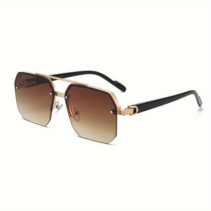 Bauluvio - Vintage Double Lens Sonnenbrille für Frauen