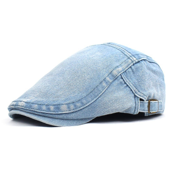 Bauluvio - Einfache Mode Retro Denim Cap