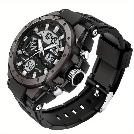 Bauluvio - Herren-Sport-Outdoor-Uhr