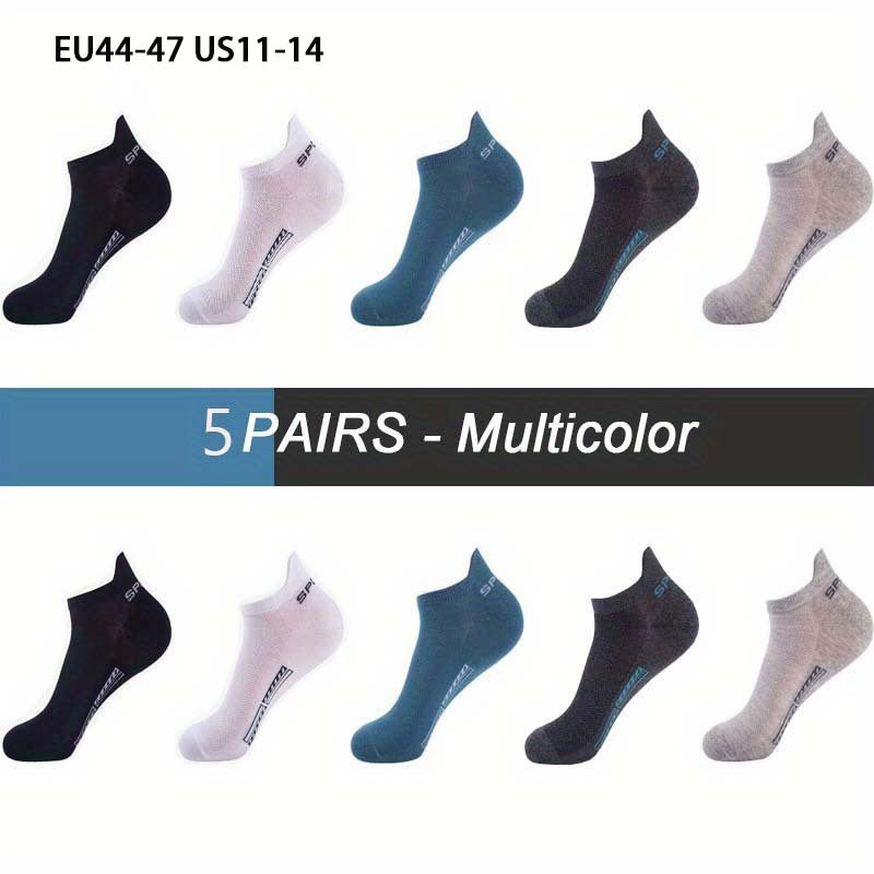 Bauluvio - Sportliche Knöchelsocken (5 Paare)