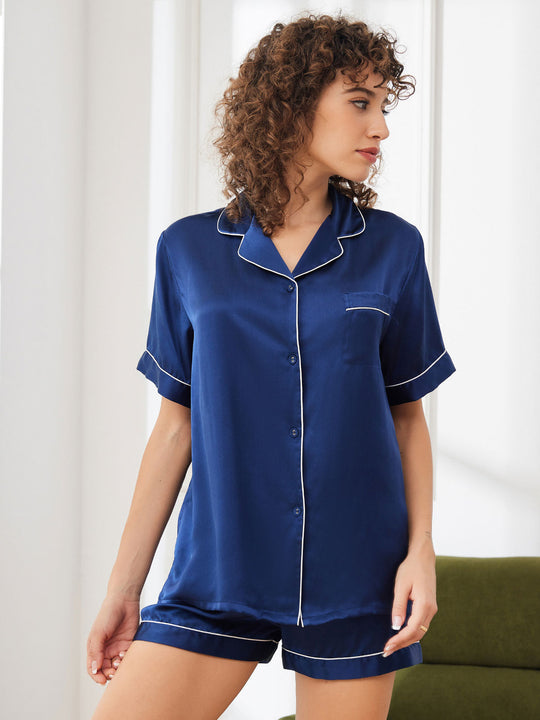 Bauluvio - Kurzärmeliges Pyjama-Set für Frauen