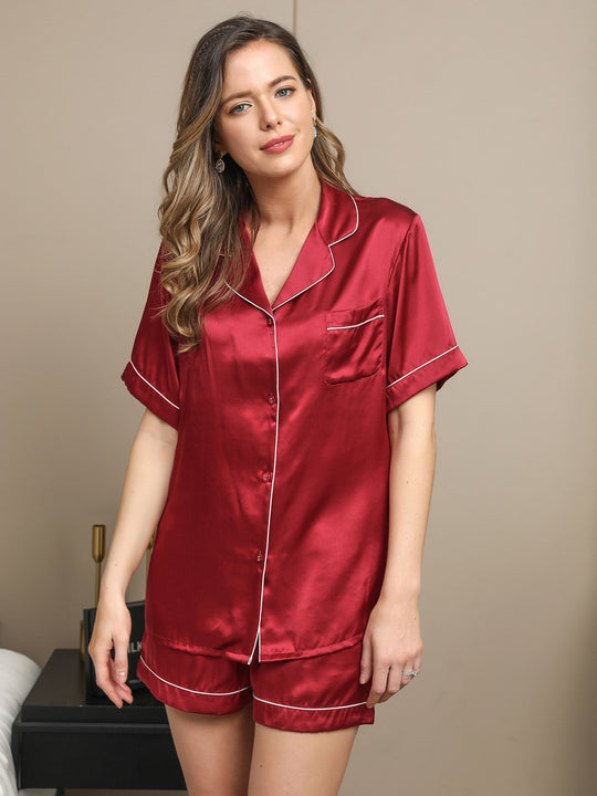 Bauluvio - Kurzärmeliges Pyjama-Set für Frauen