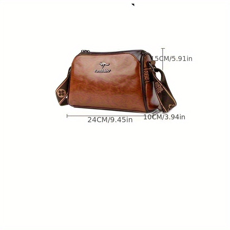 Bauluvio - Leder Crossbody Tasche für Frauen