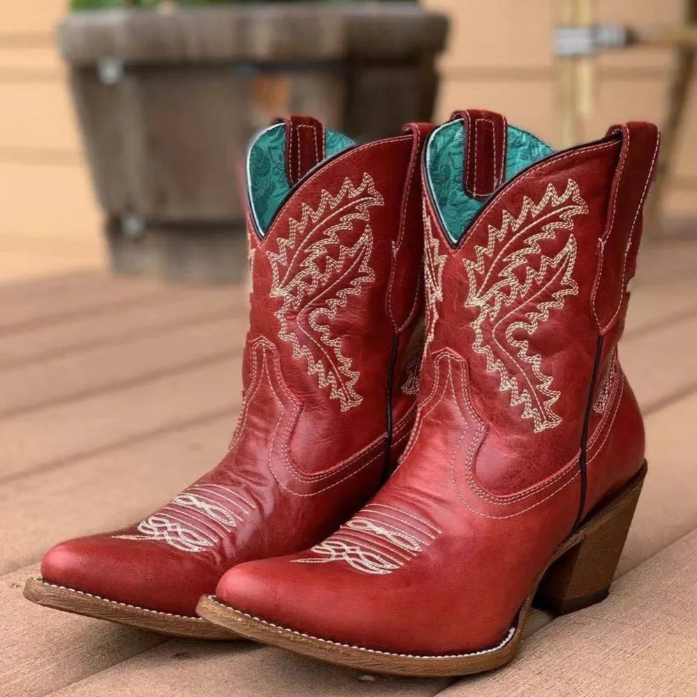 Rutschfeste Cowboystiefel für Frauen