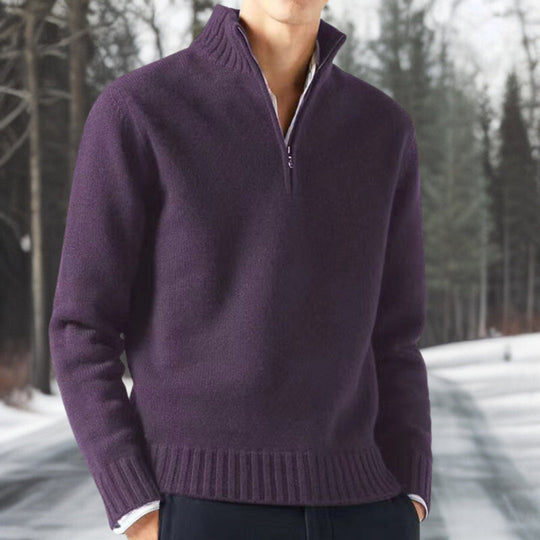 Bauluvio - Warmer Basic-Strickpullover für Männer