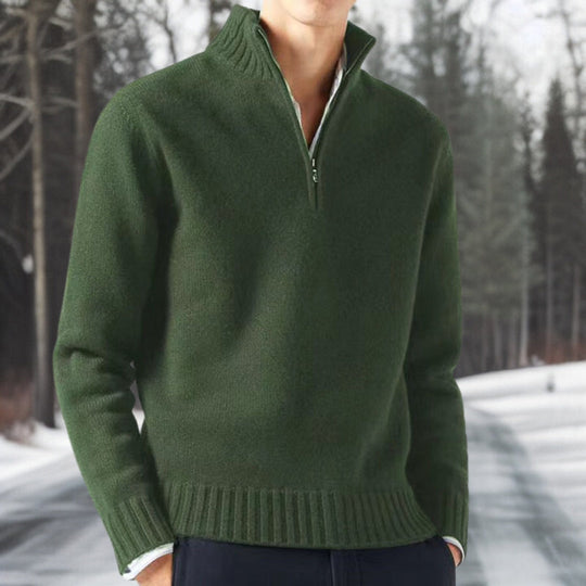 Bauluvio - Warmer Basic-Strickpullover für Männer