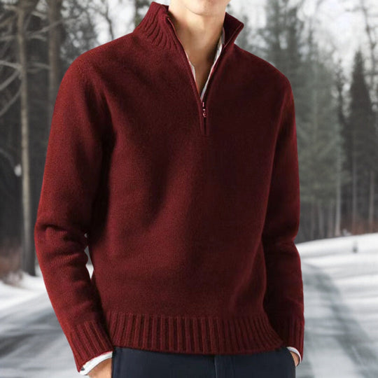 Bauluvio - Warmer Basic-Strickpullover für Männer