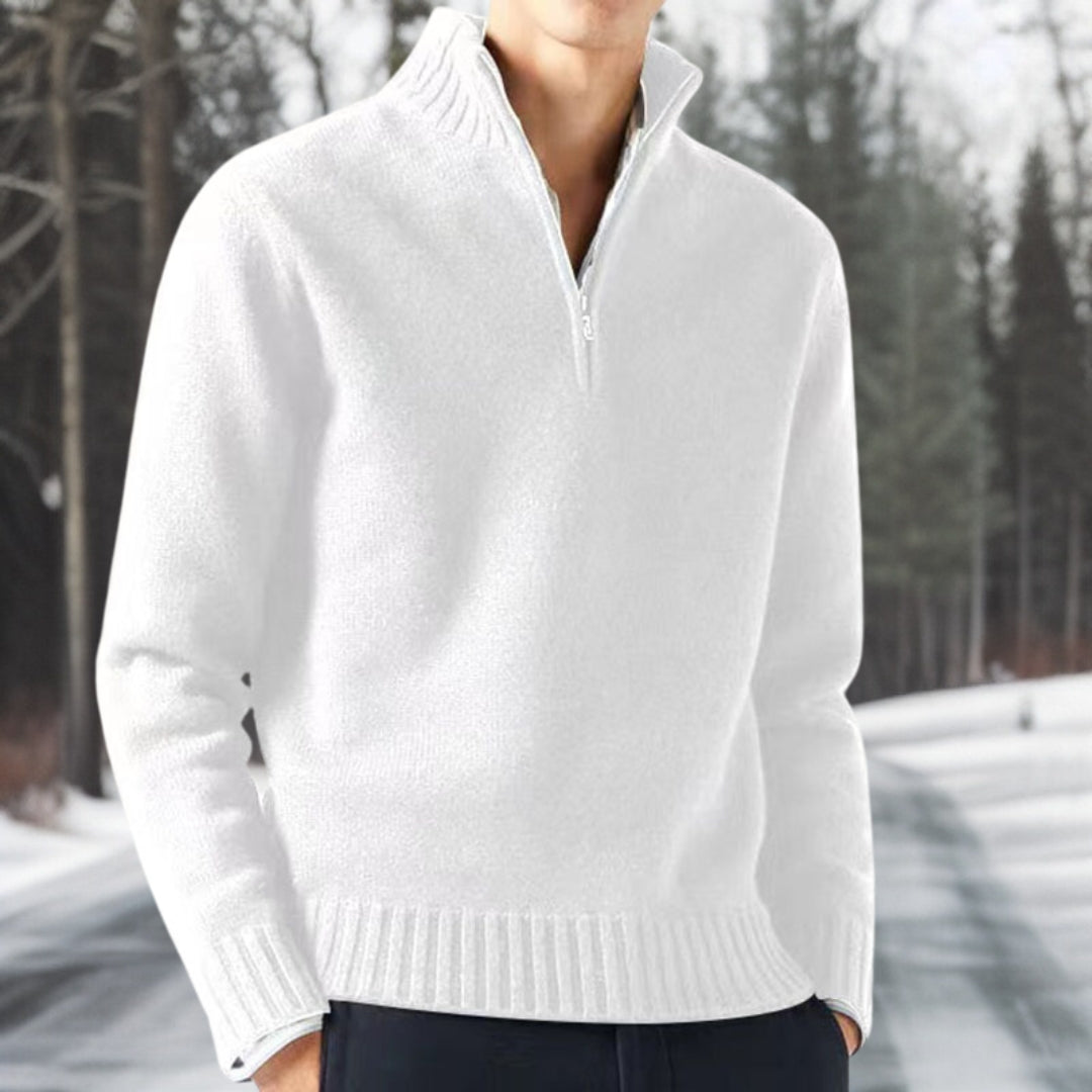 Bauluvio - Warmer Basic-Strickpullover für Männer