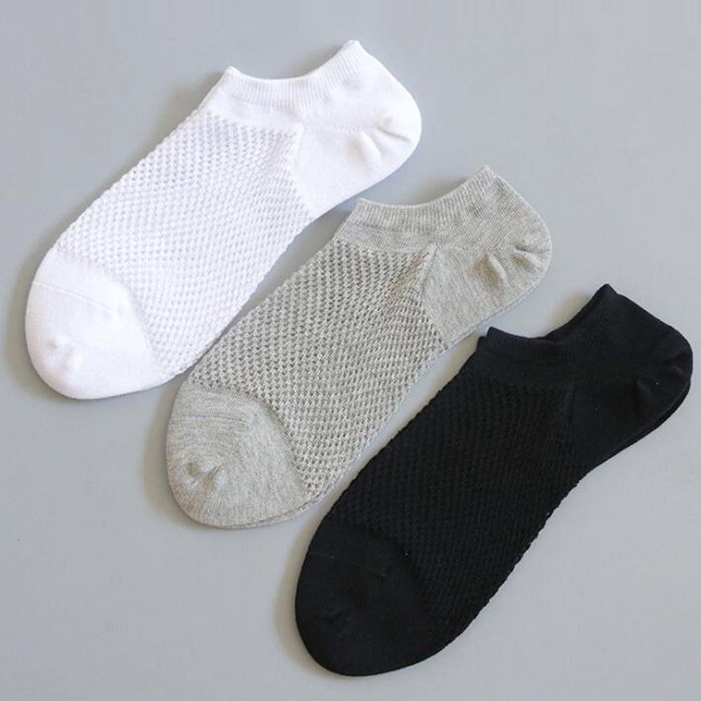 Bauluvio - Solide Pointelle-Socken für Männer (3 Paare)