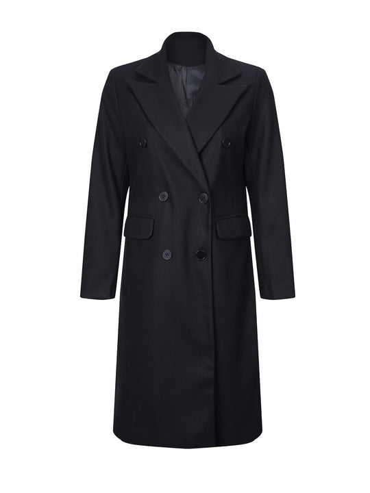 Bauluvio - Lässiger langer Trenchcoat für Frauen