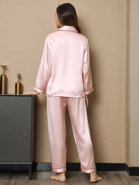 Bauluvio - Luxuriöses Pyjama-Set aus Seide für Frauen