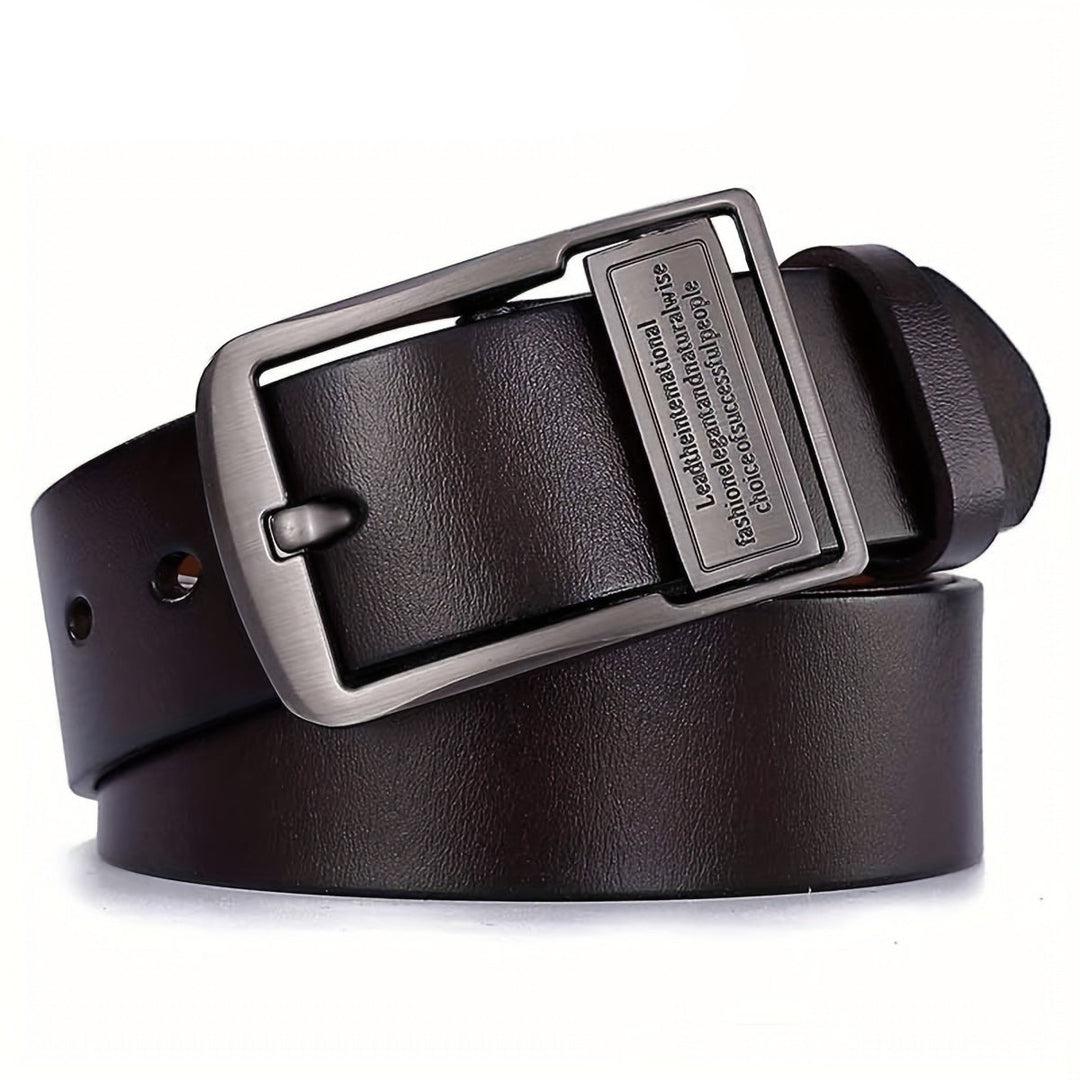 Bauluvio - Großer Pin Buckle Gürtel mit Taillengurt