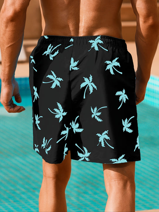 Bauluvio - Coconut Tree Strandshorts für Männer