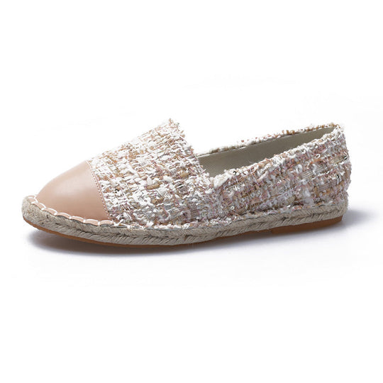 Bauluvio - Flache Espadrilles aus Segeltuch für Frauen