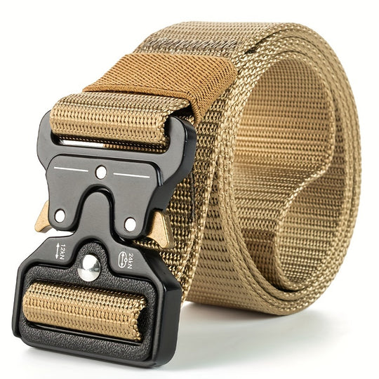 Bauluvio - Vintage Casual Tactical Belt mit Automatikschnalle