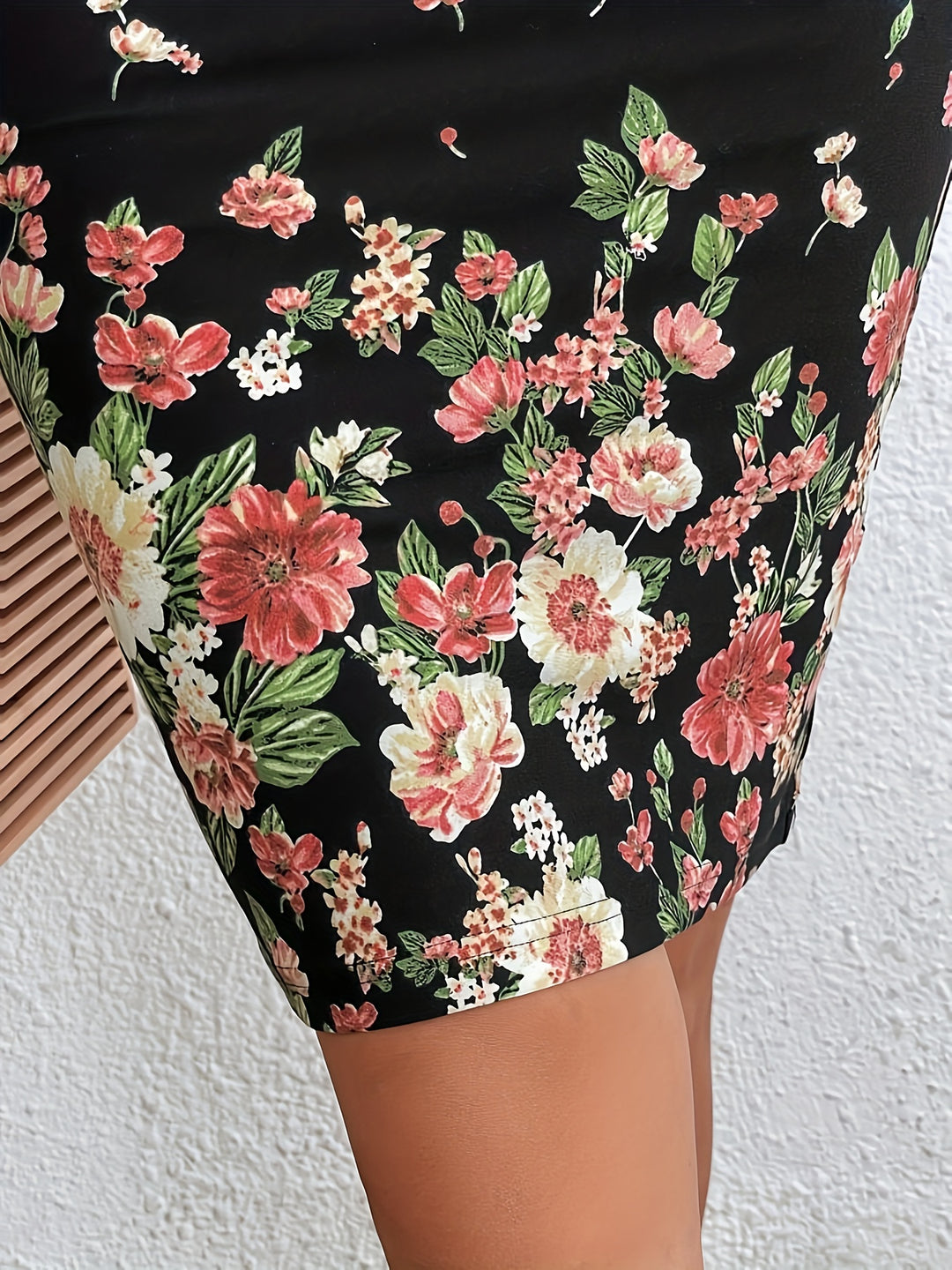 Eleganter Bodycon-Rock mit hoher Taille für Frauen