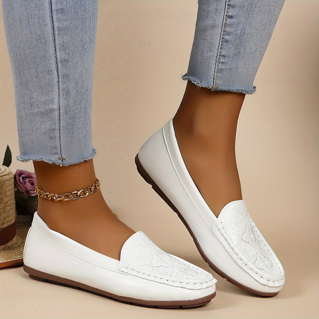 Bauluvio - Bestickte Loafers für Frauen