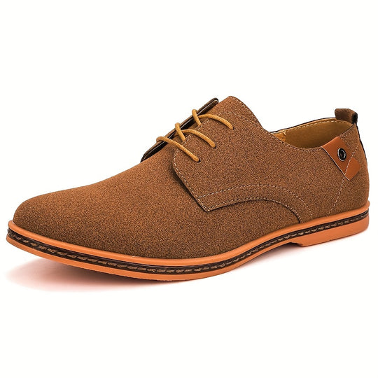 Bauluvio - Herren-Wildleder-Oxford-Schuhe