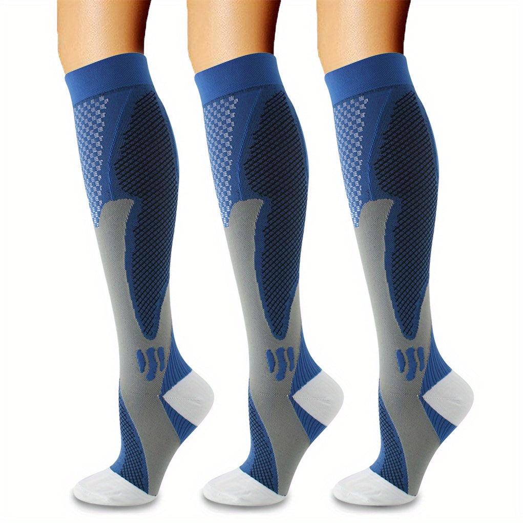 Bauluvio - Herren-Kompressions-Sport-Socken (3 Paare)